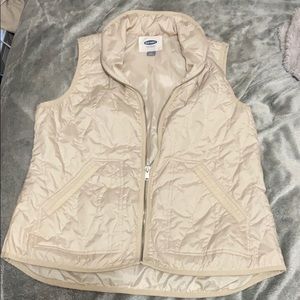 Old Navy cream vest